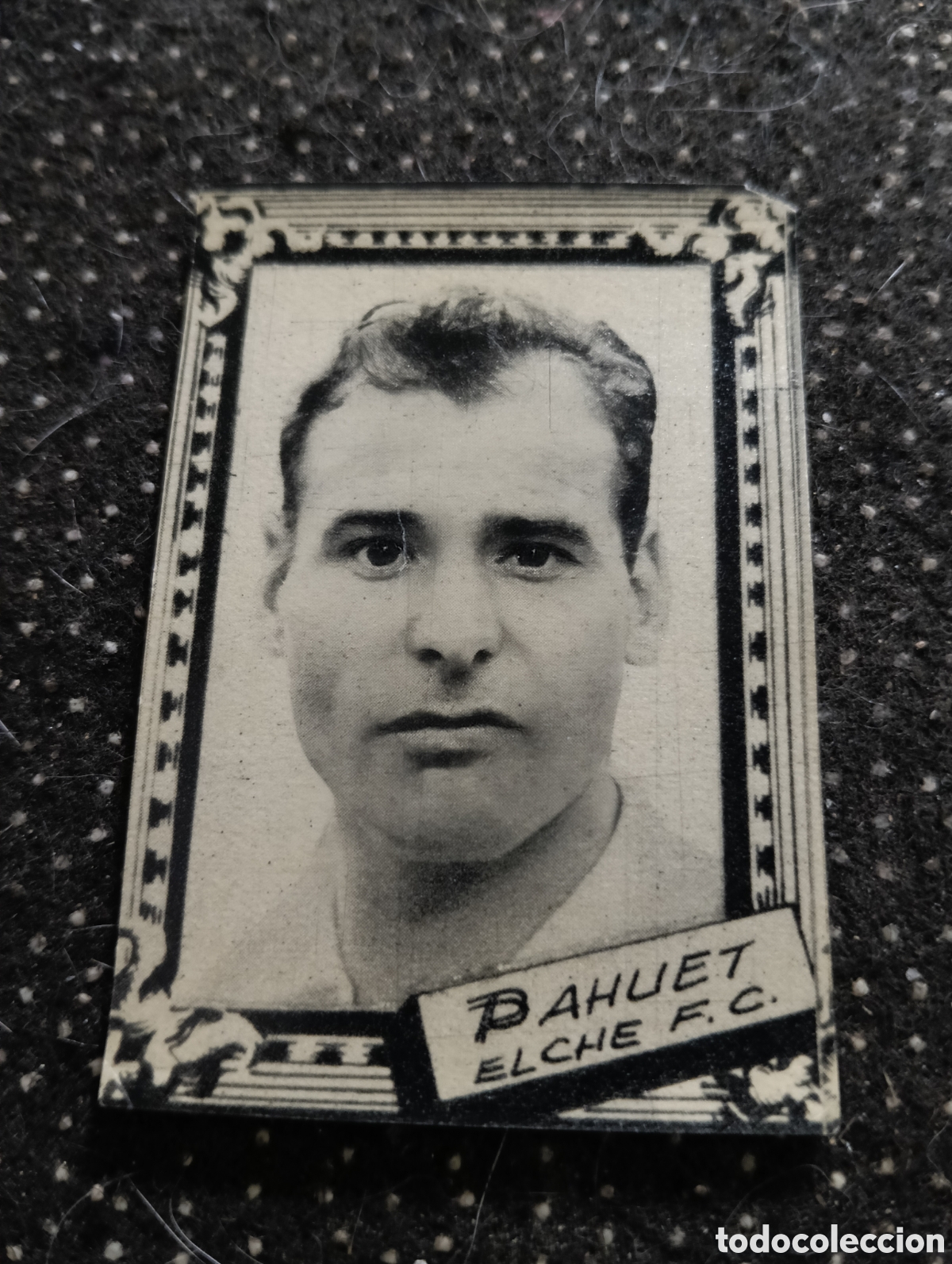 Cromos de f&uacute;tbol: PAHUET - ELCHE CLUB DE F&Uacute;TBOL- CROMO LIGA 1959 1960 - ALBUM FHER DISGRA, sin pegar, en muy buen esta