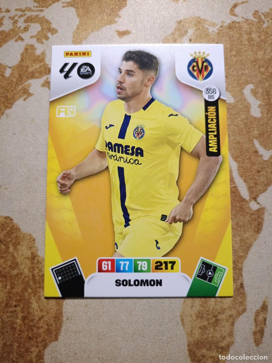 Cromos de f&uacute;tbol: Villarreal 356 bis SOLOMON Adrenalyn 2025-26