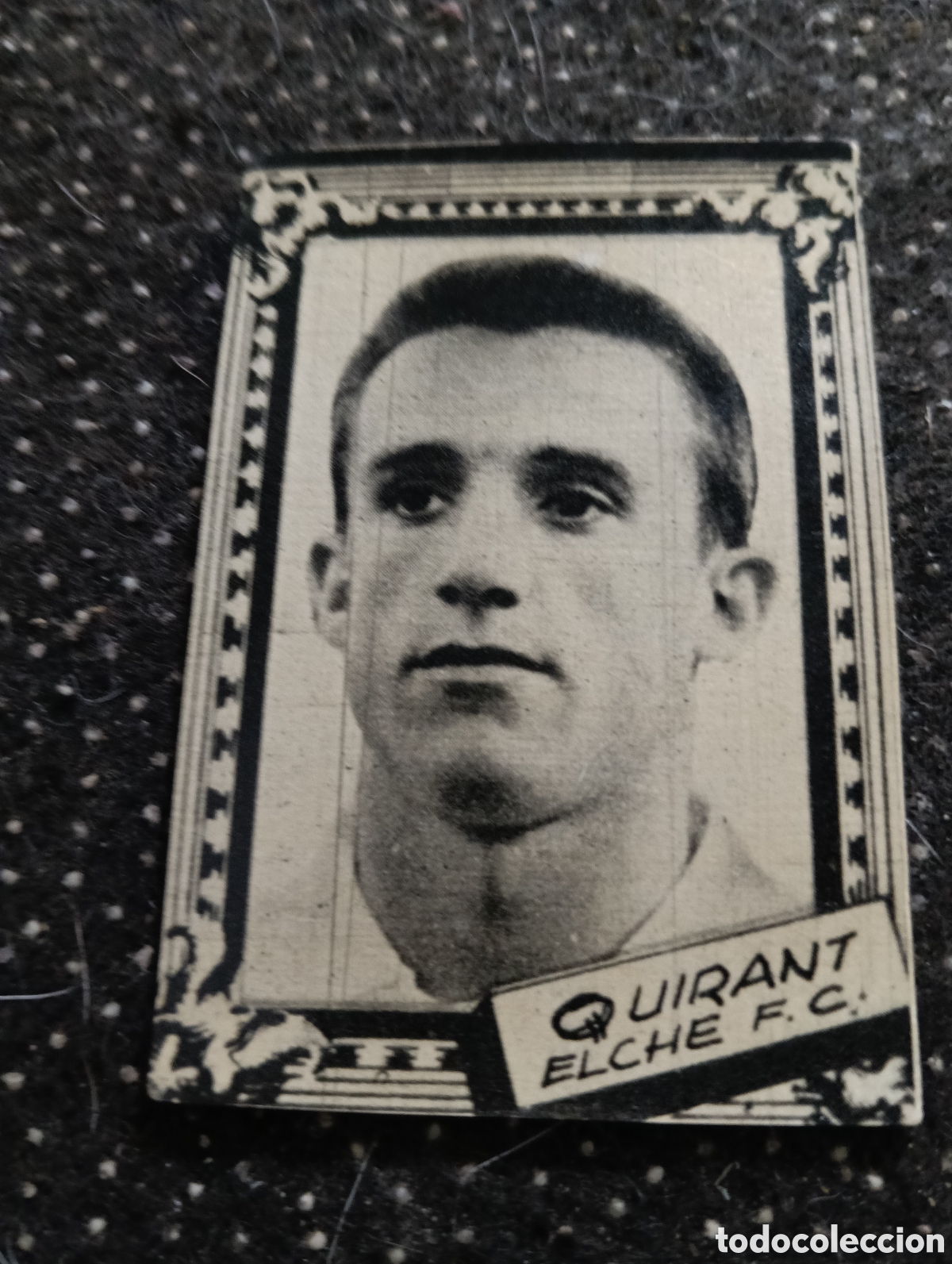 Cromos de f&uacute;tbol: QUIRANT - ELCHE CLUB DE F&Uacute;TBOL- CROMO LIGA 1959 1960 - ALBUM FHER DISGRA, sin pegar, en muy buen est