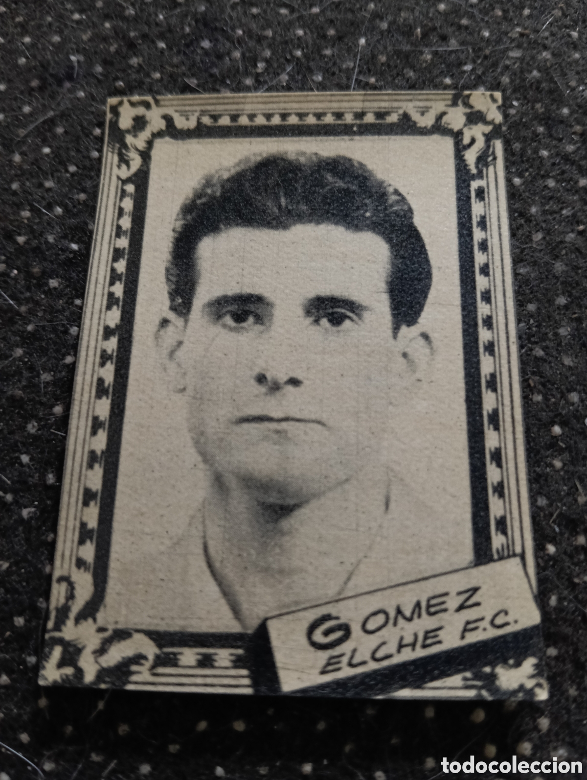 Cromos de f&uacute;tbol: GOMEZ - ELCHE CLUB DE F&Uacute;TBOL- CROMO LIGA 1959 1960 - ALBUM FHER DISGRA, sin pegar, en muy buen estad