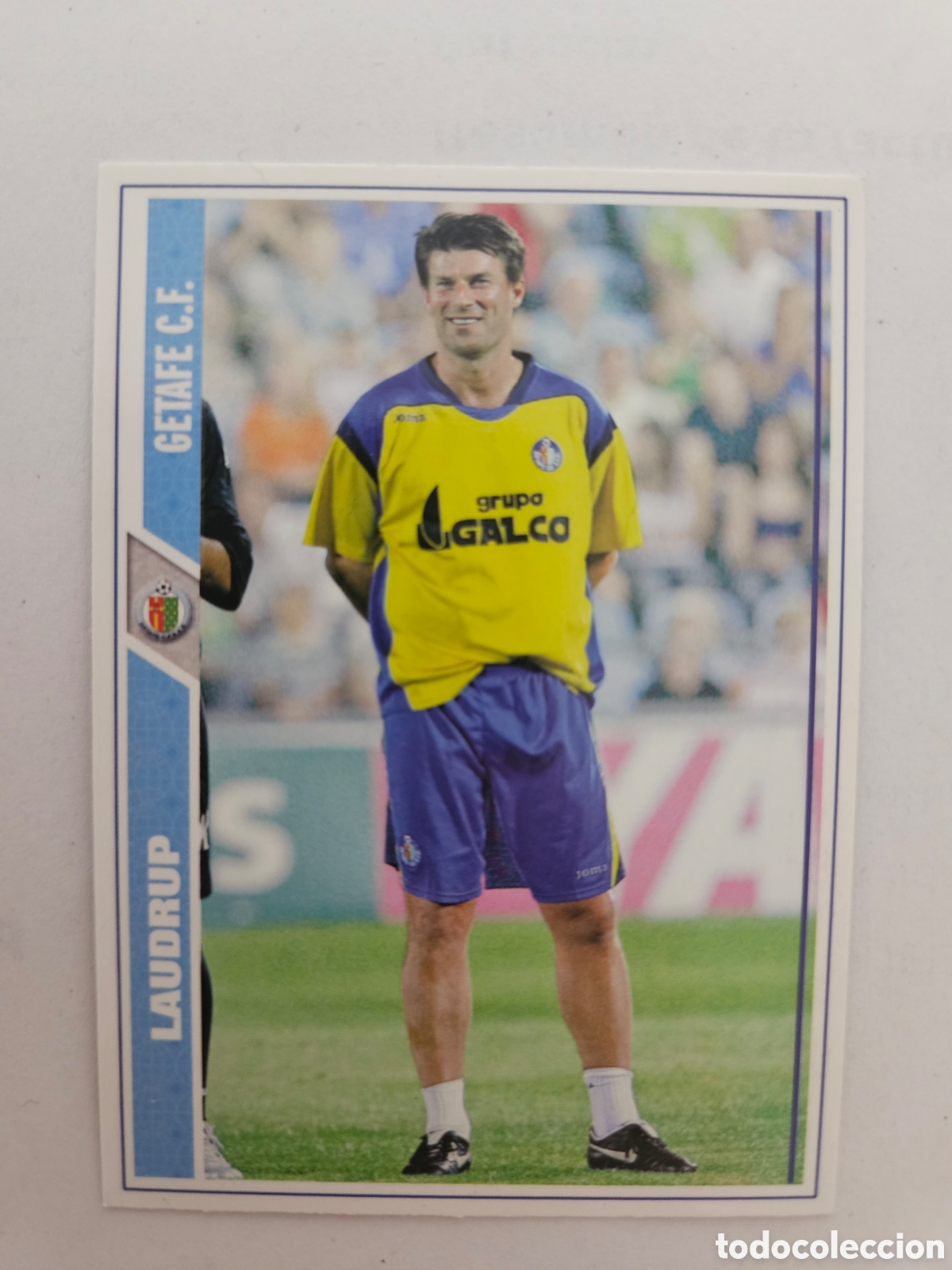Cromos de f&uacute;tbol: CROMO FUTBOL MUNDICROMO 07 08 FICHAS LIGA 2007 2008 GETAFE 220 ENTRENADOR MICHAEL LAUDRUP