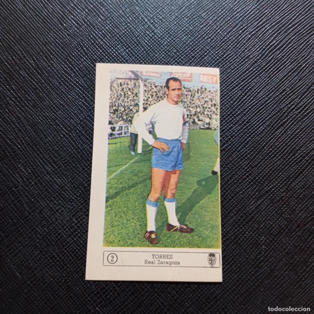 Cromos de f&uacute;tbol: 2 TORRES ZARAGOZA FERCA 1959 1960 CROMO FUTBOL LIGA 59 60 - SIN PEGAR - A7 PG460