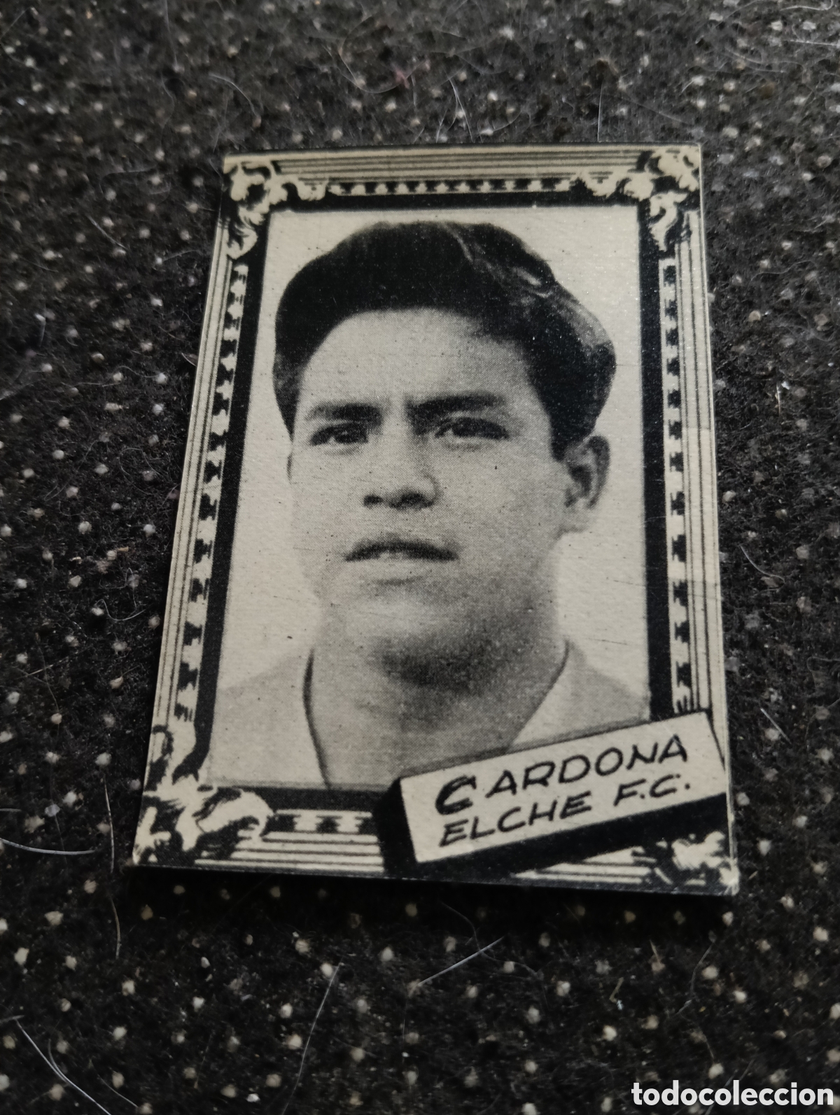 Cromos de f&uacute;tbol: CARDONA - ELCHE CLUB DE F&Uacute;TBOL- CROMO LIGA 1959 1960 - ALBUM FHER DISGRA, sin pegar, en muy buen est