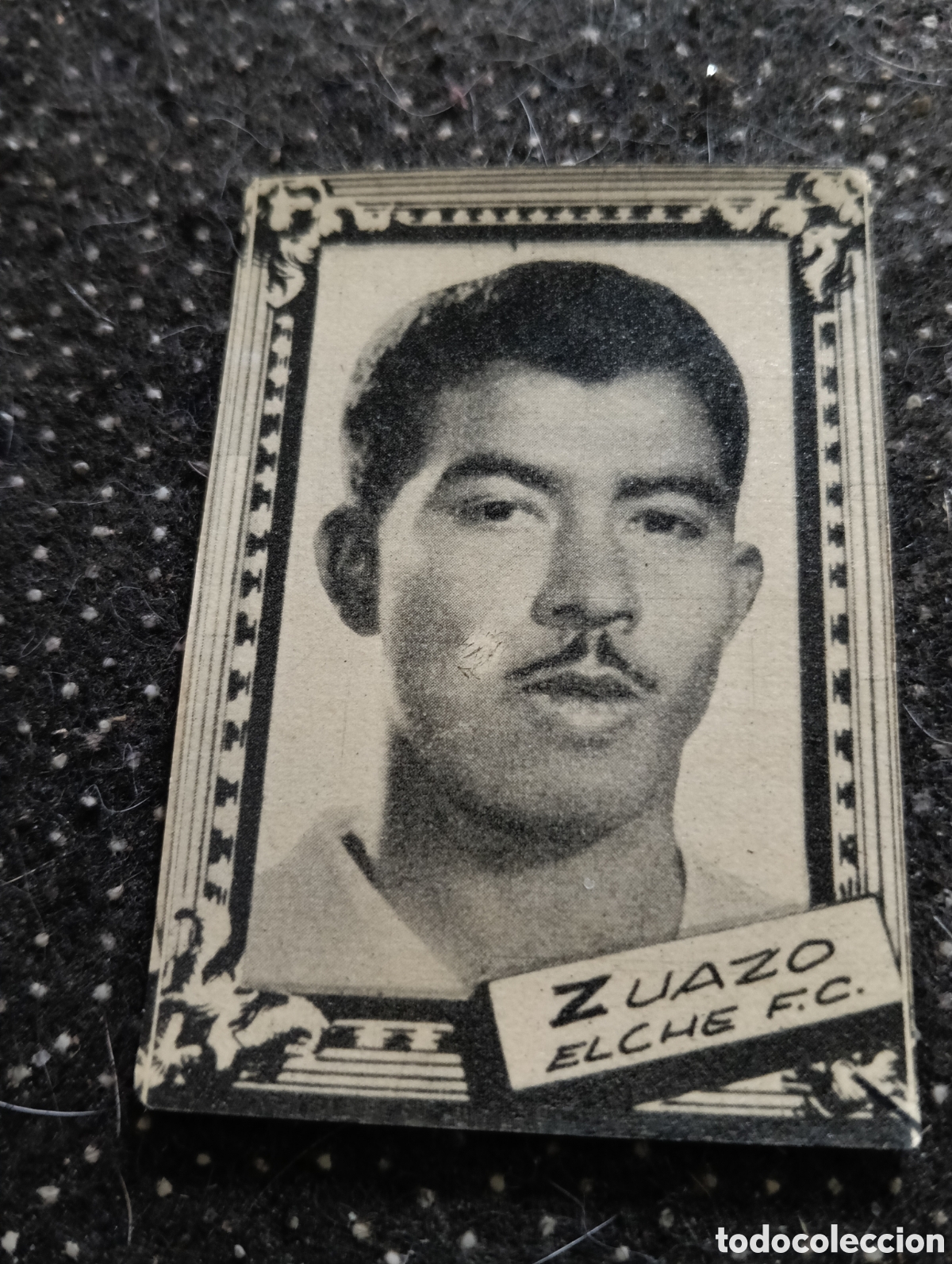 Cromos de f&uacute;tbol: ZUAZO - ELCHE CLUB DE F&Uacute;TBOL- CROMO LIGA 1959 1960 - ALBUM FHER DISGRA, sin pegar, en muy buen estad