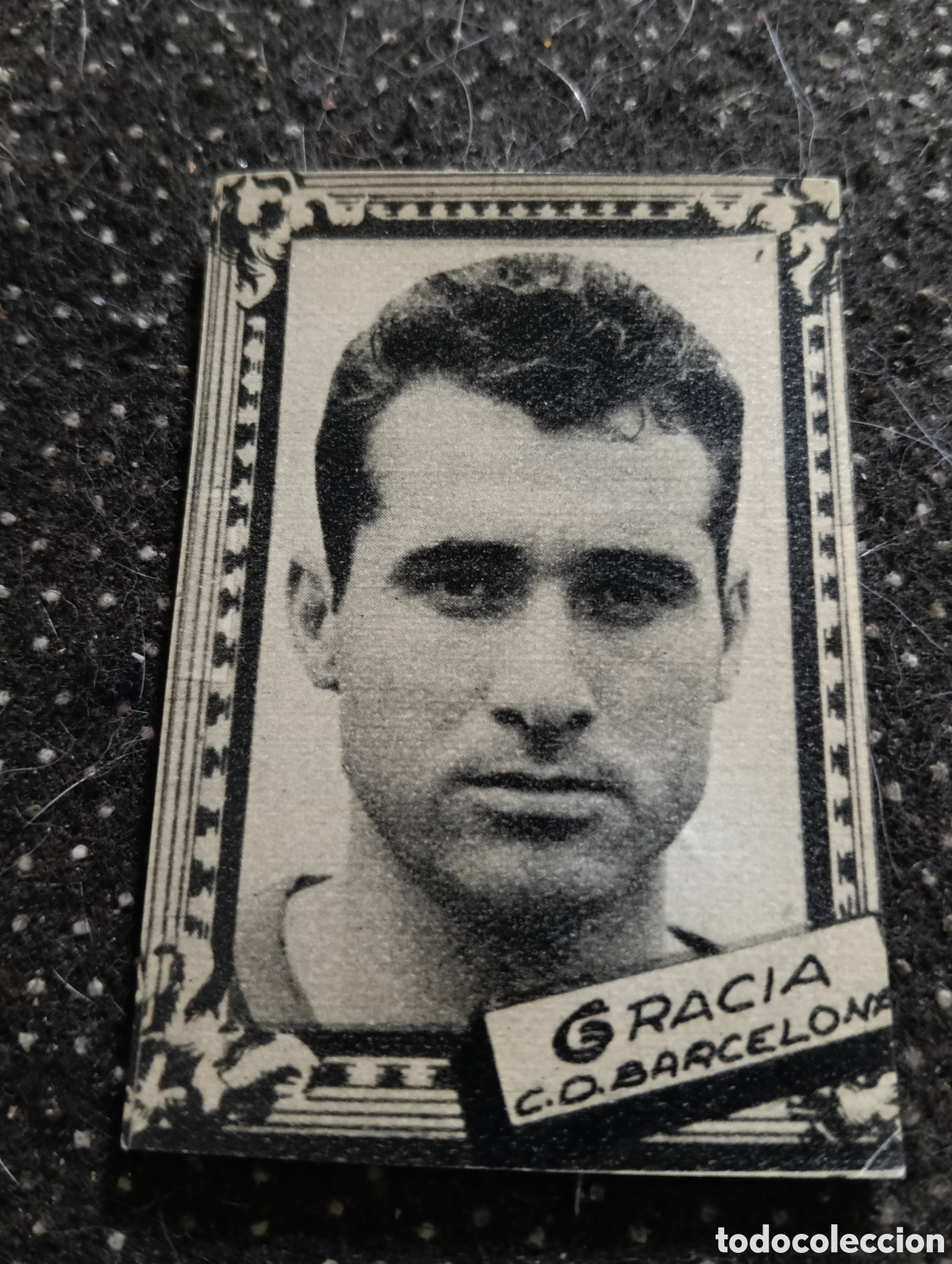 Cromos de f&uacute;tbol: GRACIA - FUTBOL CLUB BARCELONA - CROMO LIGA 1959 1960 - ALBUM FHER DISGRA, sin pegar, en muy buen es