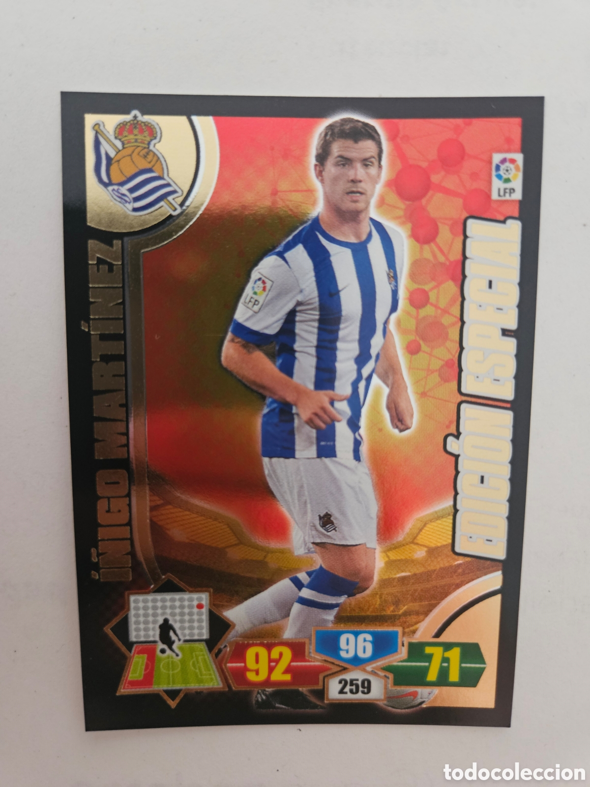 Cromos de f&uacute;tbol: Edici&oacute;n Especial I&Ntilde;IGO MART&Iacute;NEZ Adrenalyn 2013-14
