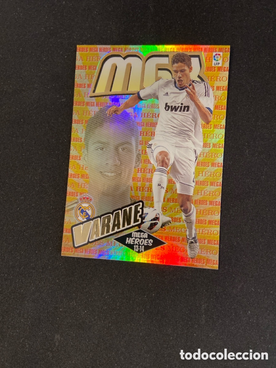 Cromos de f&uacute;tbol: VARANE 371 ESTRELLAS (REAL MADRID)