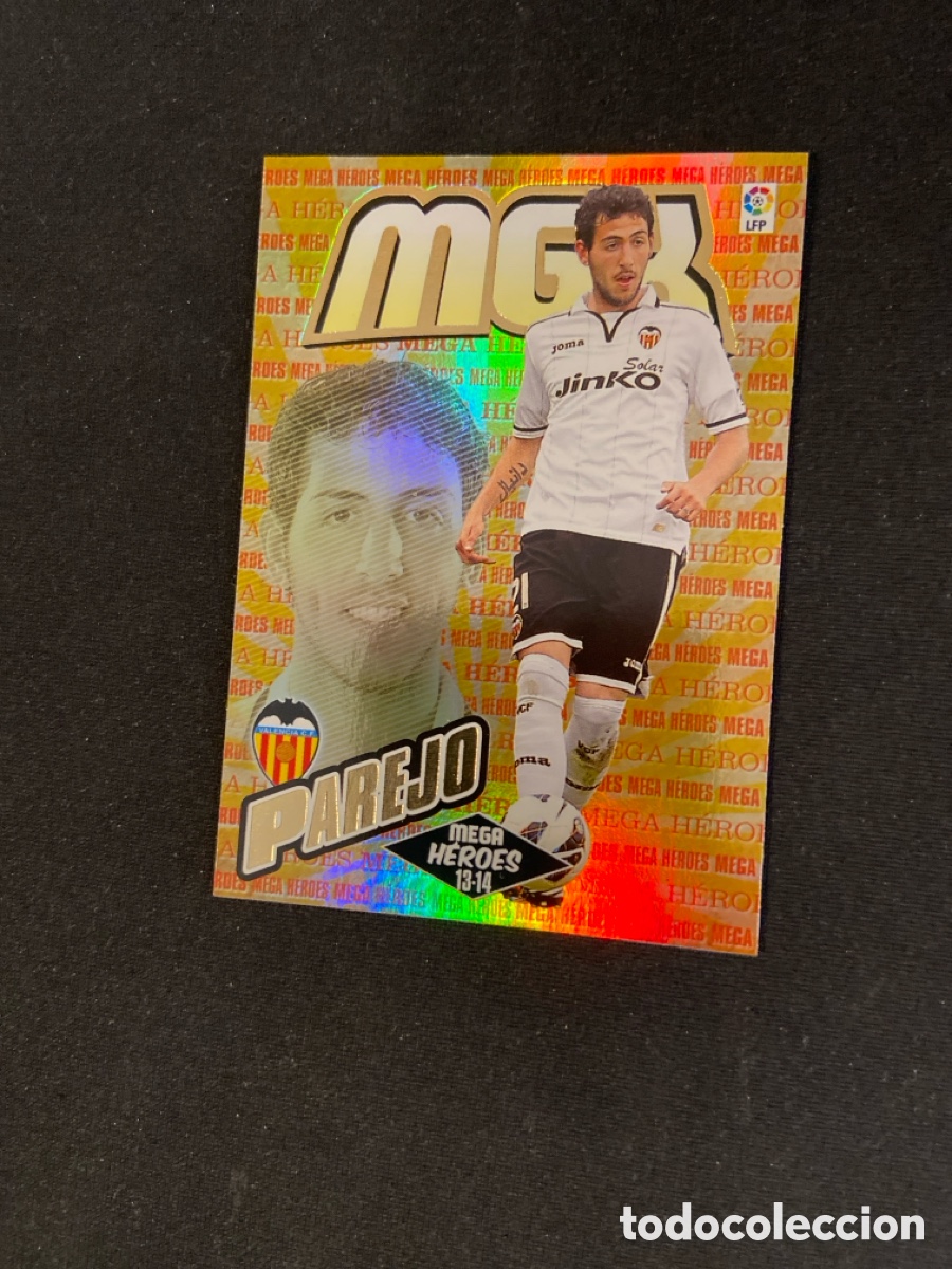 Cromos de f&uacute;tbol: PAREJO 374 MEGA HEROES (VALENCIA)