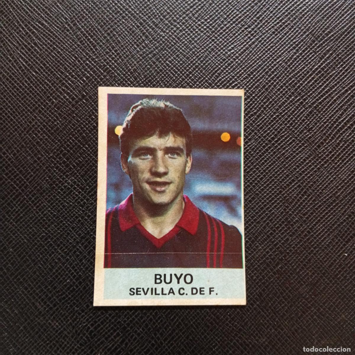 Football Stickers: BUYO SEVILLA MATEO MIRETE 1982 1983 CROMO FUTBOL 82 83 - DESPEGADO - A7 PG478