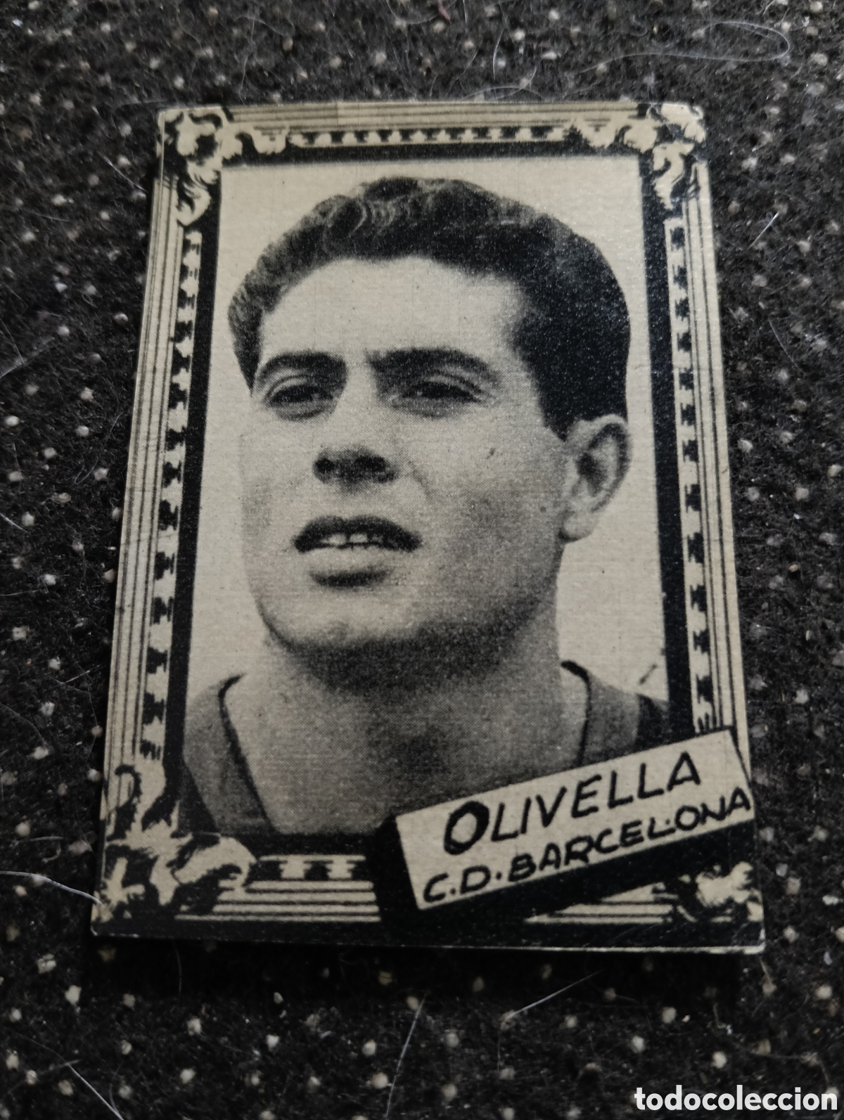 Football Stickers: OLIVELLA - FUTBOL CLUB BARCELONA - CROMO LIGA 1959 1960 - ALBUM FHER DISGRA, sin pegar, en muy buen