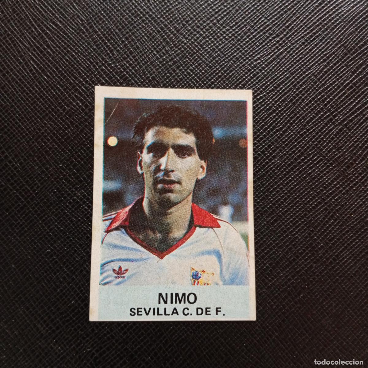 Football Stickers: NIMO SEVILLA MATEO MIRETE 1982 1983 CROMO FUTBOL 82 83 - DESPEGADO - A7 PG478