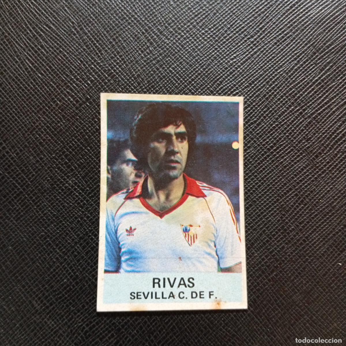 Football Stickers: RIVAS SEVILLA MATEO MIRETE 1982 1983 CROMO FUTBOL 82 83 - DESPEGADO - A7 PG478