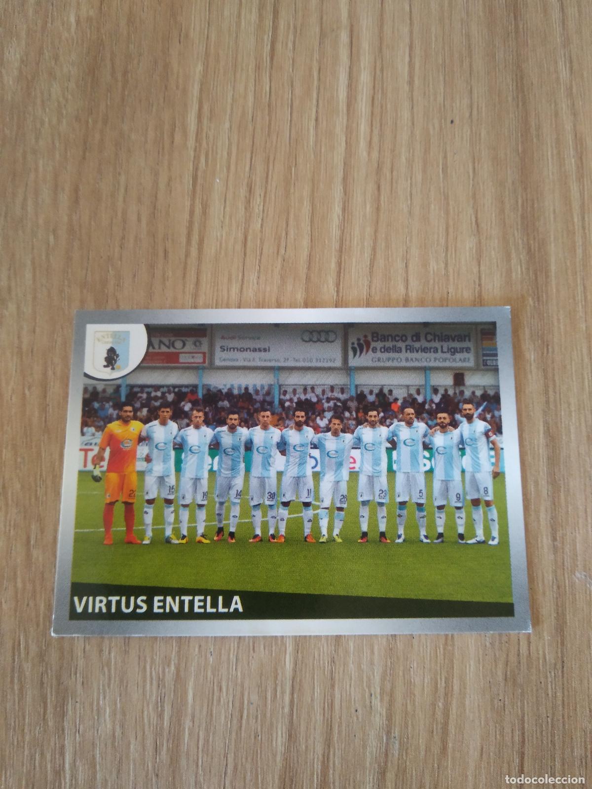 Football Stickers: 739 EQUIPO PLANTILLA VIRTUS ENTELLA CROMO FUTBOL PANINI LIGA ITALIA 16-17 CALCIATORI 2016-2017