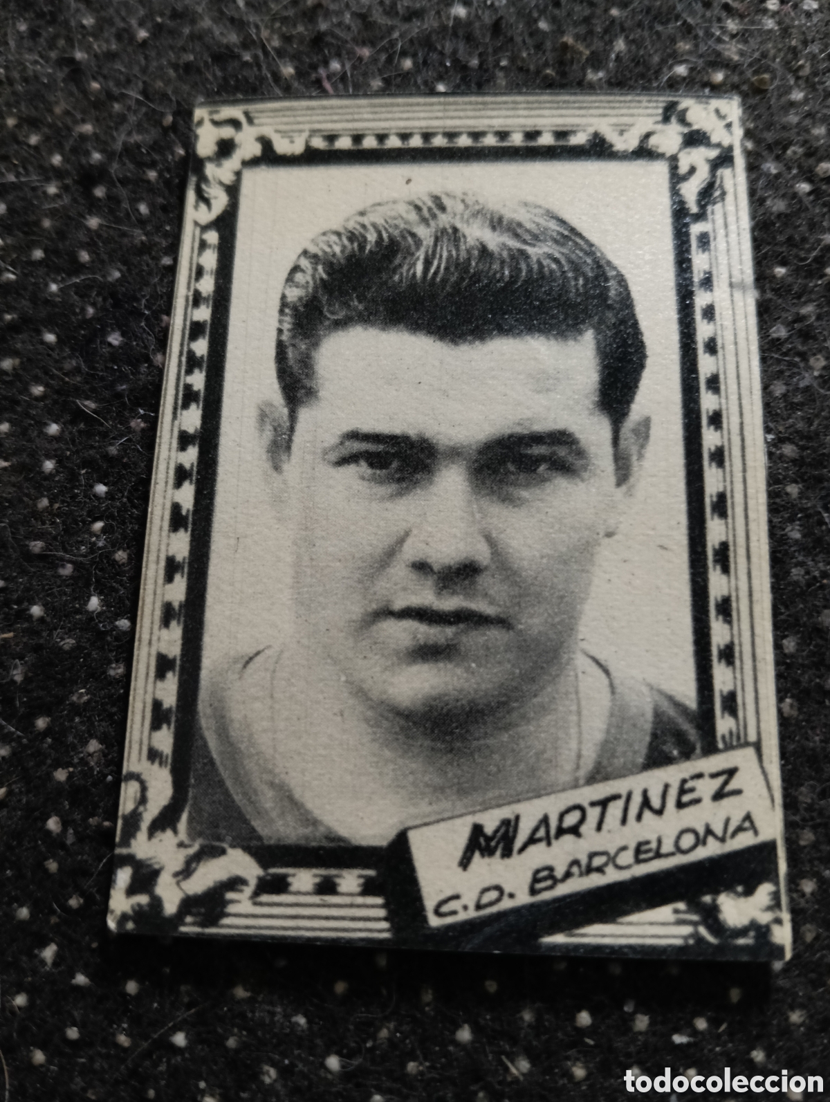 Football Stickers: MART&Iacute;NEZ - FUTBOL CLUB BARCELONA - CROMO LIGA 1959 1960 - ALBUM FHER DISGRA, sin pegar, en muy buen