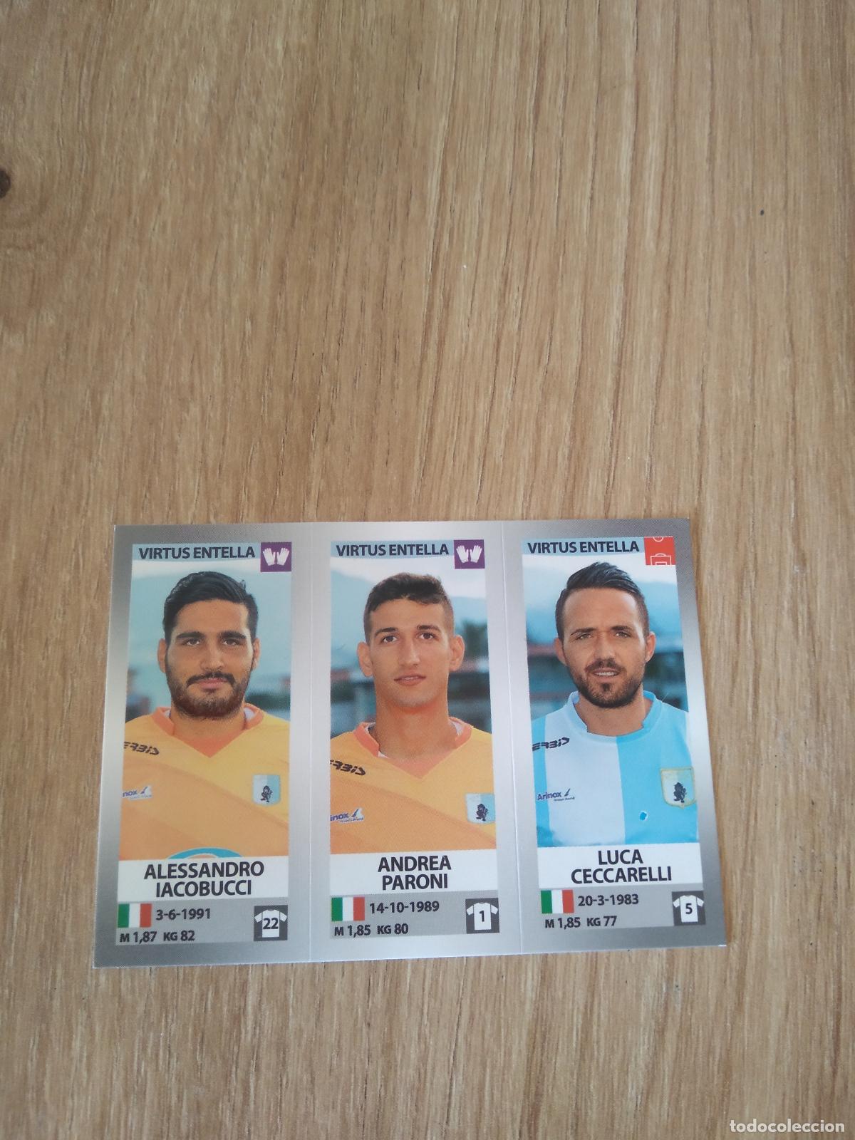 Football Stickers: 740 IACOBUCCI PARONI CECCARELLI CROMO FUTBOL PANINI LIGA ITALIA 16-17 CALCIATORI 2016-2017