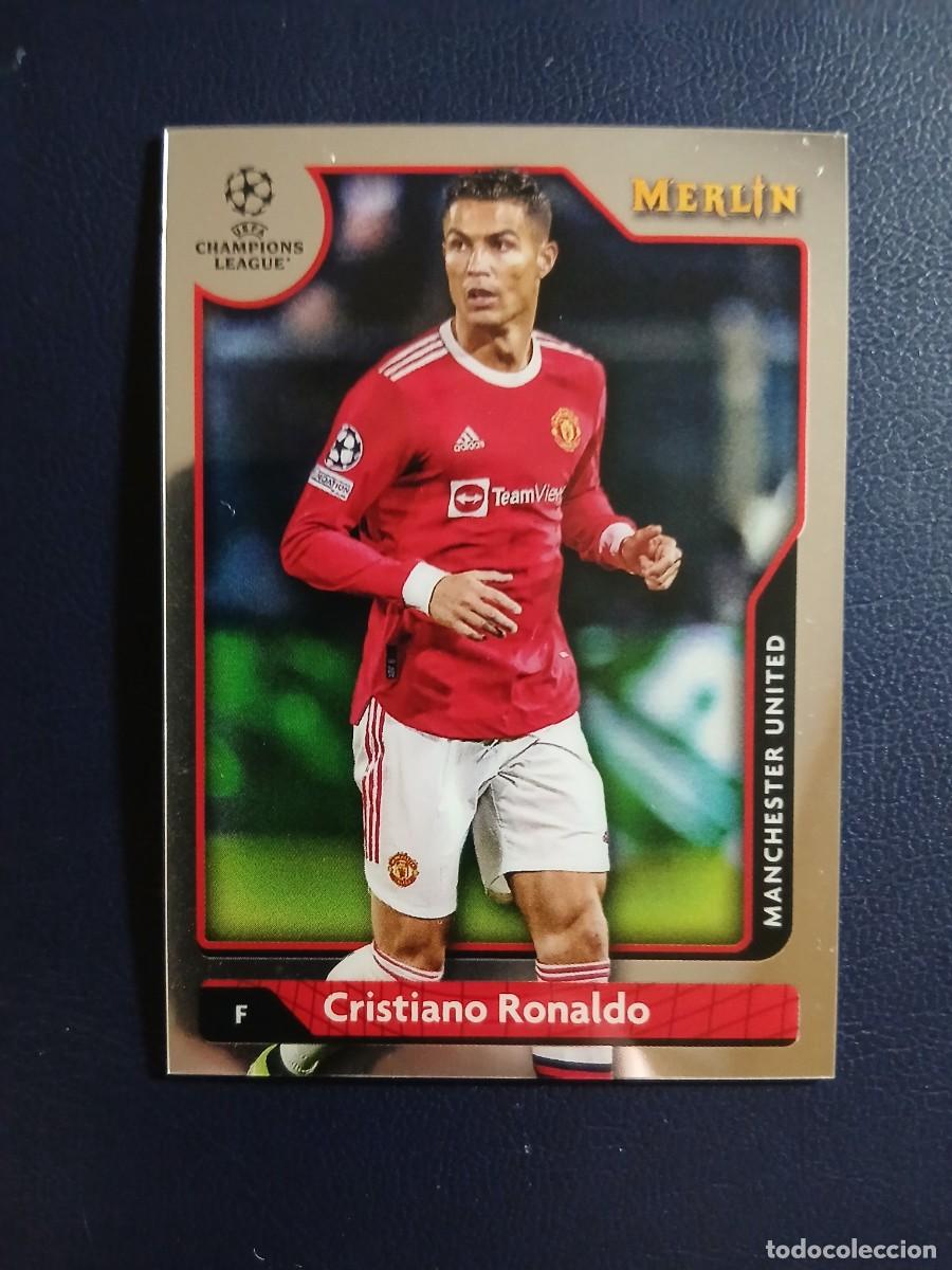 Cromos de f&uacute;tbol: 7 Cristiano Ronaldo Manchester United Merlin