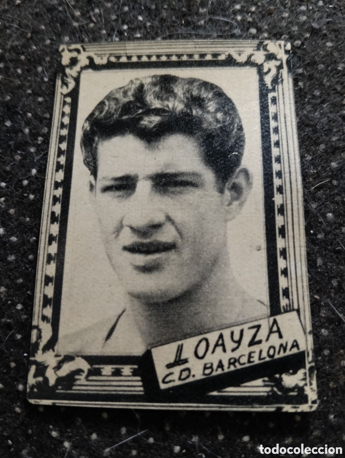 Cromos de f&uacute;tbol: LOAYZA - FUTBOL CLUB BARCELONA - CROMO LIGA 1959 1960 - ALBUM FHER DISGRA, sin pegar, en muy buen es