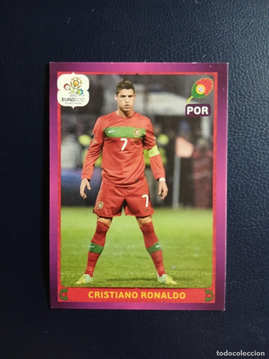 Cromos de f&uacute;tbol: 280 CRISTIANO RONALDO PORTUGAL EURO 2012 EUROCOPA 12 Sin pegar