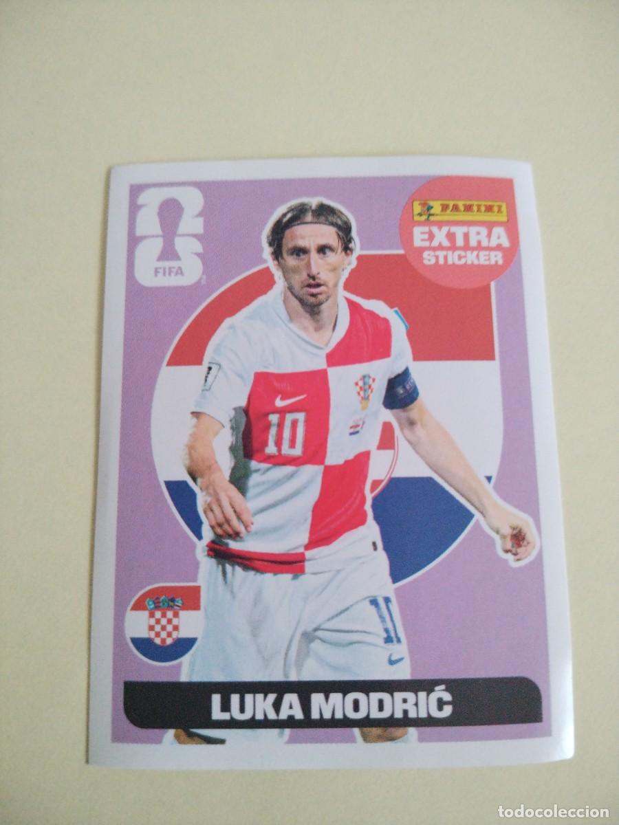 Cromos de f&uacute;tbol: CROMO MUNDIAL 2026 - EXTRA STICKER LUKA MODRIC