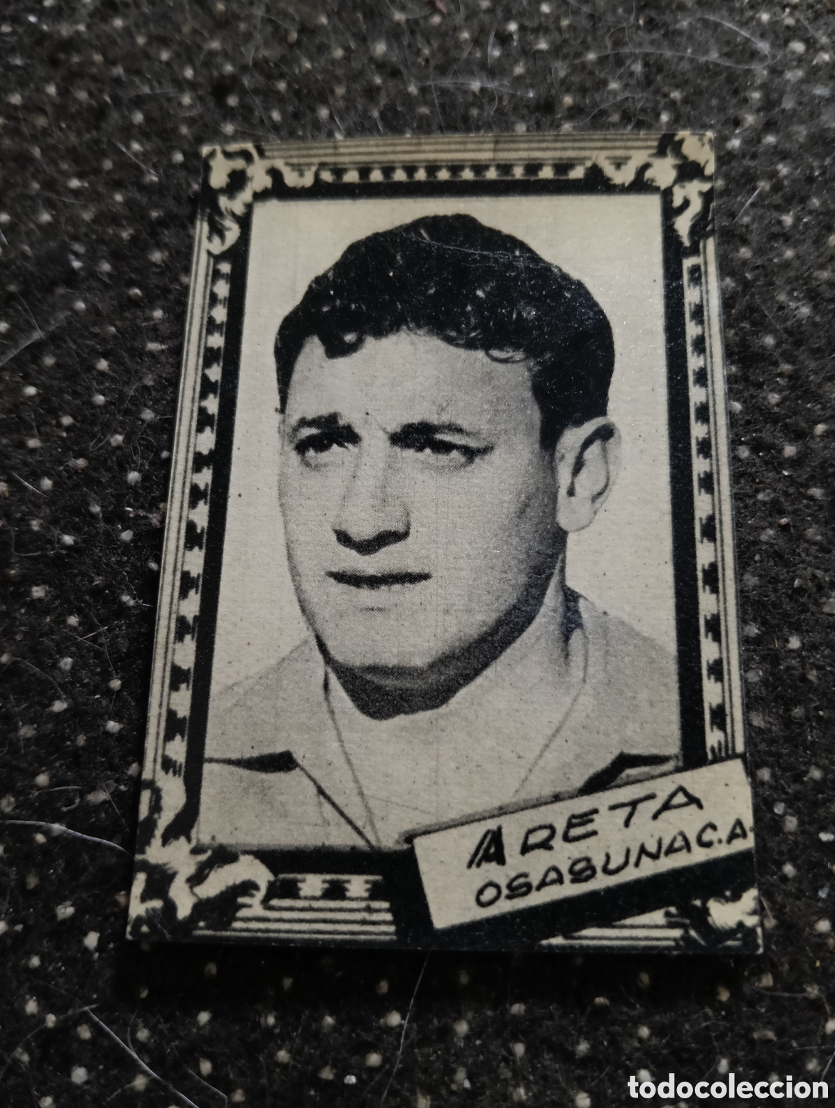 Cromos de f&uacute;tbol: ARETA - OSASUNA CLUB DE F&Uacute;TBOL- CROMO LIGA 1959 1960 - ALBUM FHER DISGRA, sin pegar, en muy buen est
