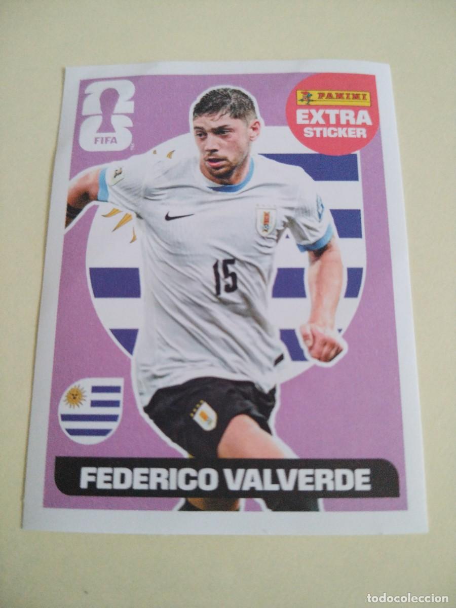 Cromos de f&uacute;tbol: CROMO MUNDIAL 2026 - EXTRA STICKER FEDERICO VALVERDE