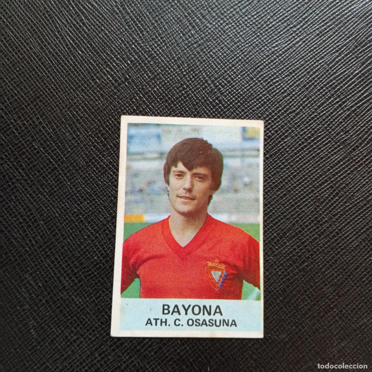 Cromos de f&uacute;tbol: BAYONA OSASUNA MATEO MIRETE 1982 1983 CROMO FUTBOL 82 83 - DESPEGADO - A7 PG505
