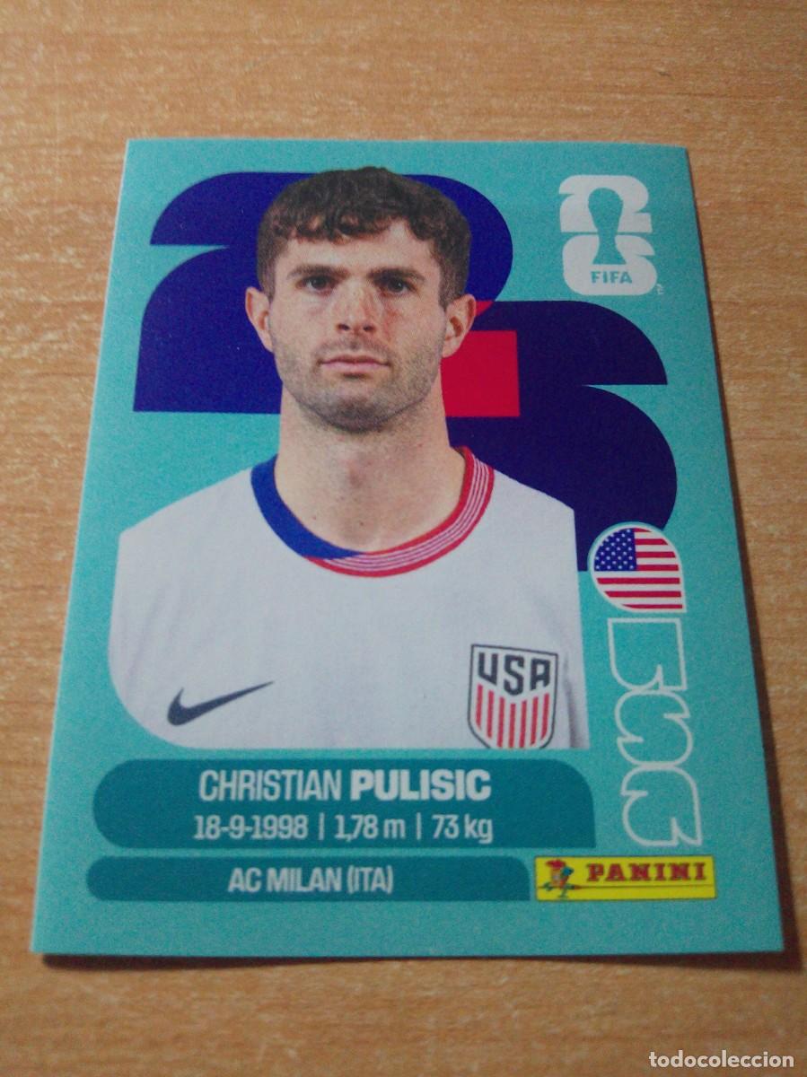 Figurine di Calcio: PULISIC ESTADOS UNIDOS USA 16 MUNDIAL FIFA WORLD CUP 2026 26 PANINI STICKERS NUEVO
