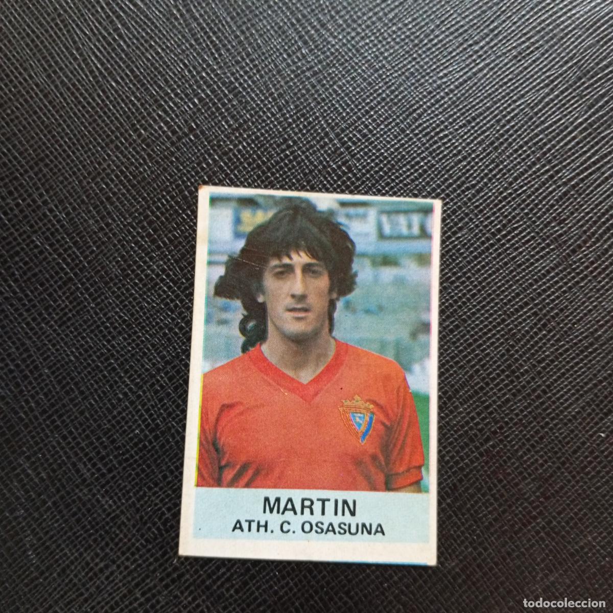Cromos de f&uacute;tbol: MARTIN OSASUNA MATEO MIRETE 1982 1983 CROMO FUTBOL 82 83 - DESPEGADO - A7 PG514