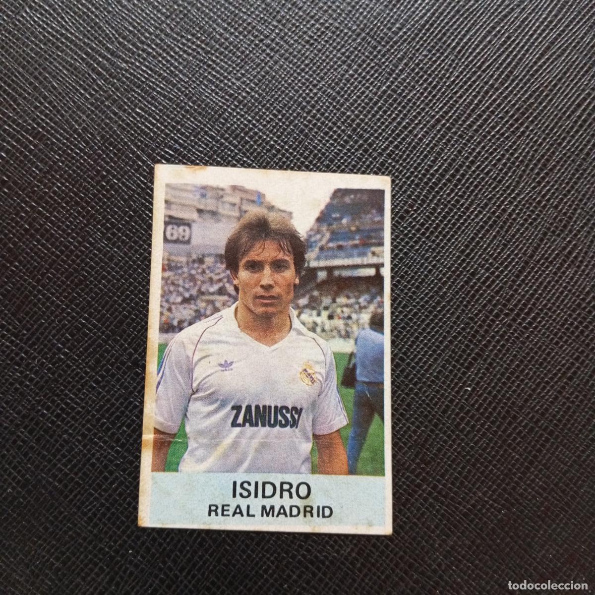 Cromos de f&uacute;tbol: ISIDRO REAL MADRID MIRETE 1982 1983 CROMO FUTBOL 82 83 - DESPEGADO - A7 PG523