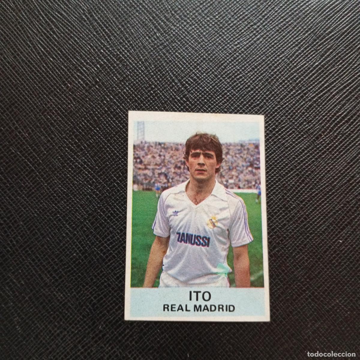 Cromos de f&uacute;tbol: ITO REAL MADRID MIRETE 1982 1983 CROMO FUTBOL 82 83 - DESPEGADO - A7 PG523