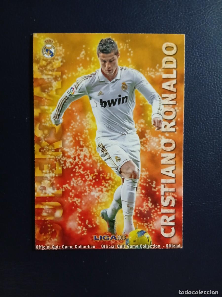 Cartes &agrave; collectionner de Football: 27 CRISTIANO RONALDO SUPERSTAR REAL MADRID MUNDICROMO LIGA QUIZ GAME 2012 2013 12 13