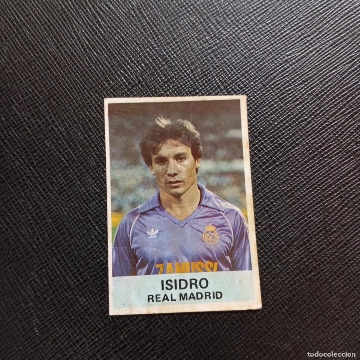 Cromos de f&uacute;tbol: ISIDRO REAL MADRID MIRETE 1982 1983 CROMO FUTBOL 82 83 - DESPEGADO - A13 PG280
