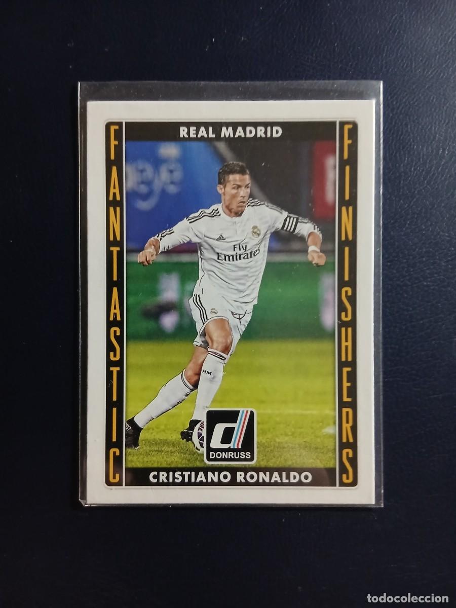 Cromos de f&uacute;tbol: 4 CRISTIANO RONALDO FANTASTIC FINISHERS REAL MADRID PANINI USA DONRUSS SOCCER 15 16 2015 2016