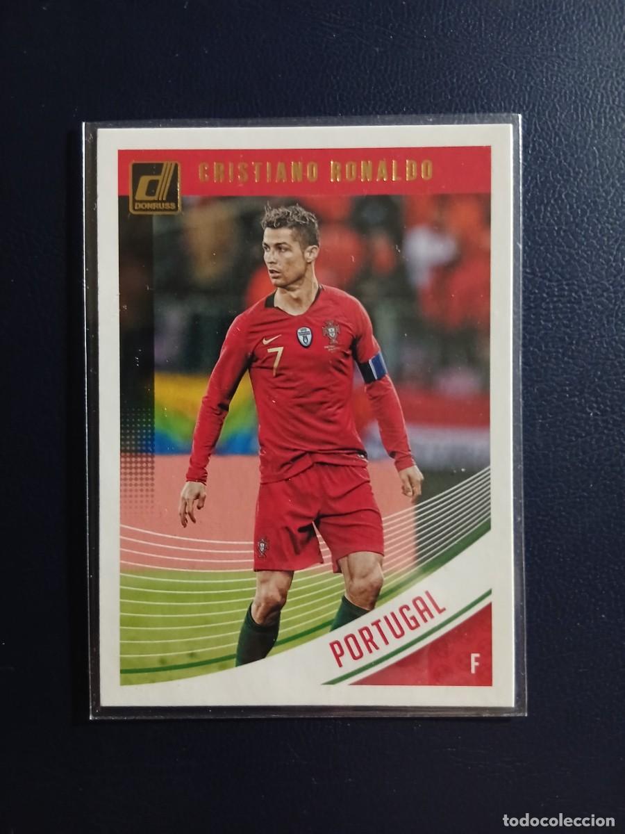 Cromos de f&uacute;tbol: 158 CRISTIANO RONALDO - PORTUGAL PANINI DONRUSS 2018 2019 18 19