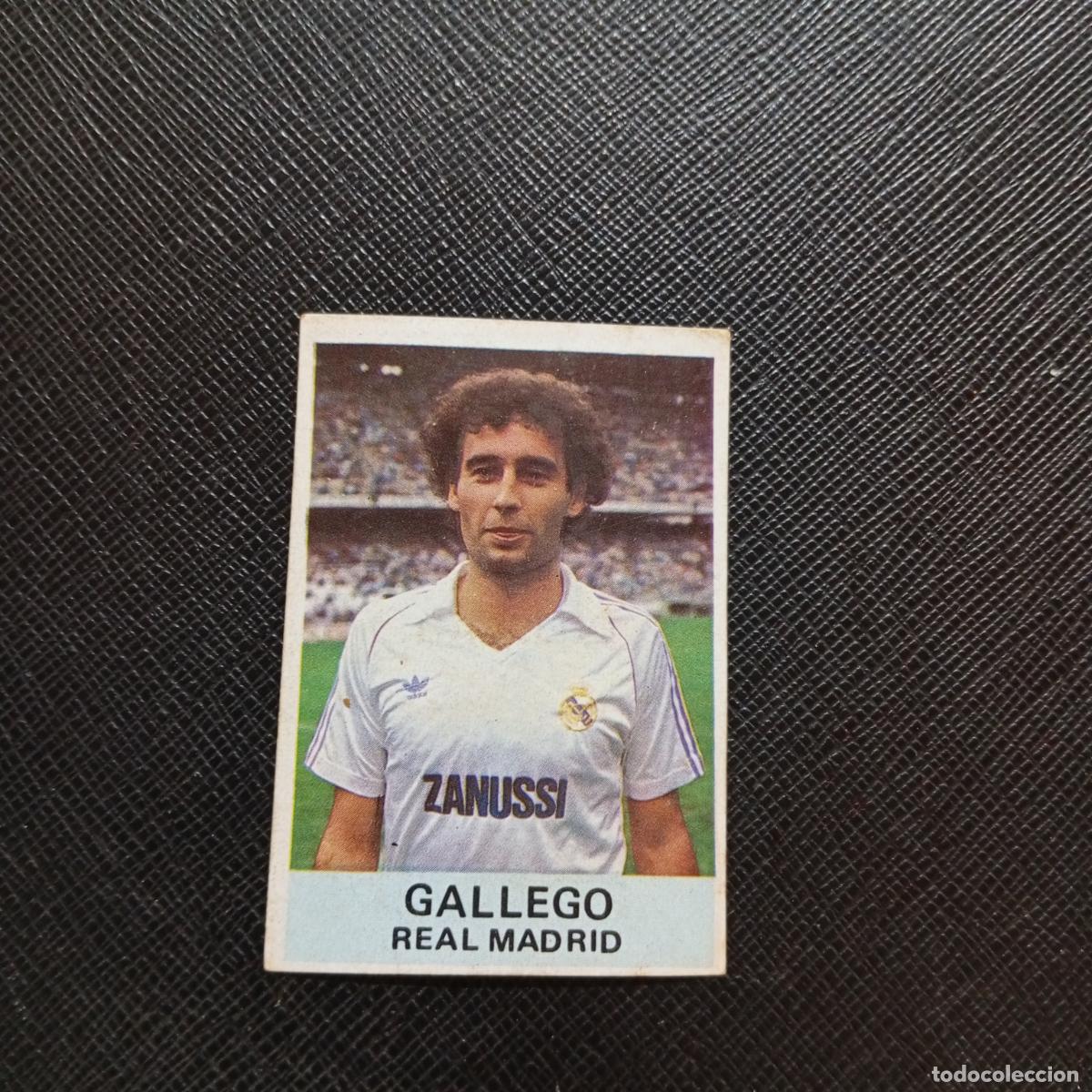 Cromos de f&uacute;tbol: GALLEGO REAL MADRID MIRETE 1982 1983 CROMO FUTBOL 82 83 - DESPEGADO - A13 PG307