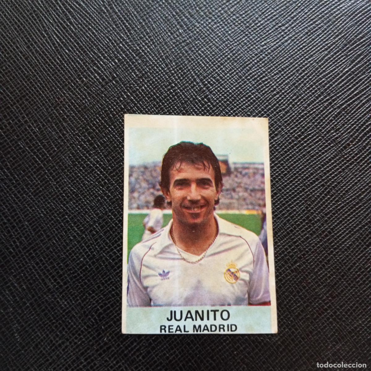 Cromos de f&uacute;tbol: JUANITO REAL MADRID MIRETE 1982 1983 CROMO FUTBOL 82 83 - DESPEGADO - A13 PG307