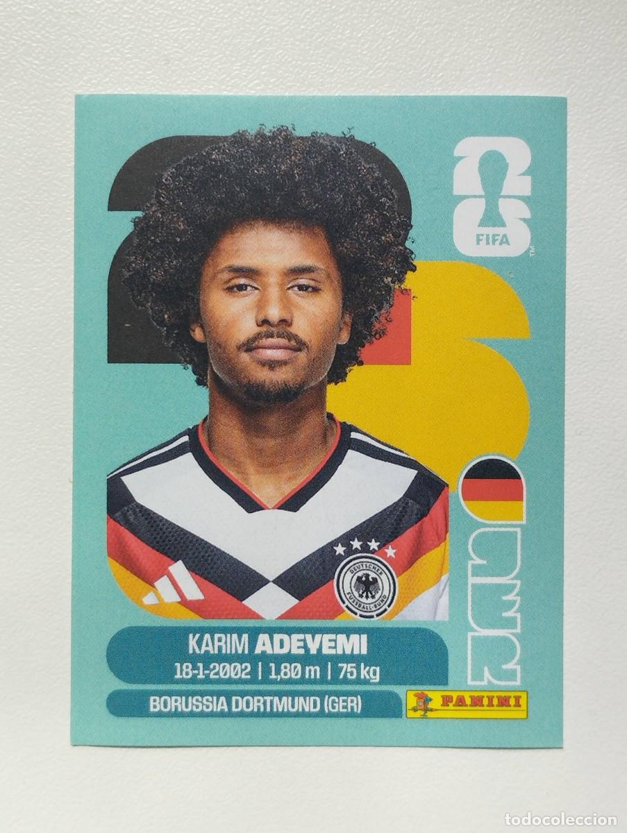 Fu&szlig;ball-Sticker: CROMO STICKER WORLD CUP 2026 MUNDIAL 26 PANINI ALEMANIA GER19 GER 19 KARIM ADEYEMI