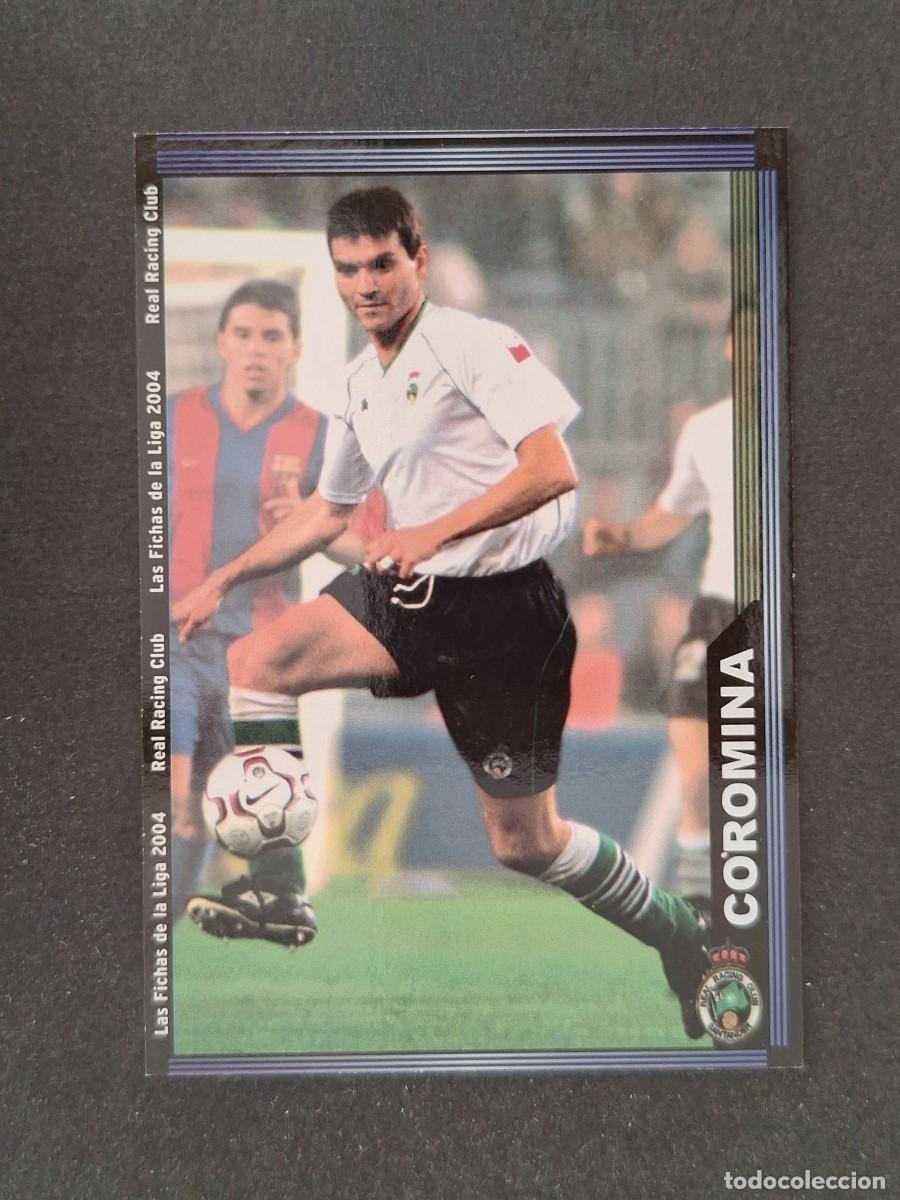 Cromos de f&uacute;tbol: L1 COROMINA RACING DE SANTANDER 414 MUNDICROMO LAS FICHAS DE LA LIGA 2004 03 04