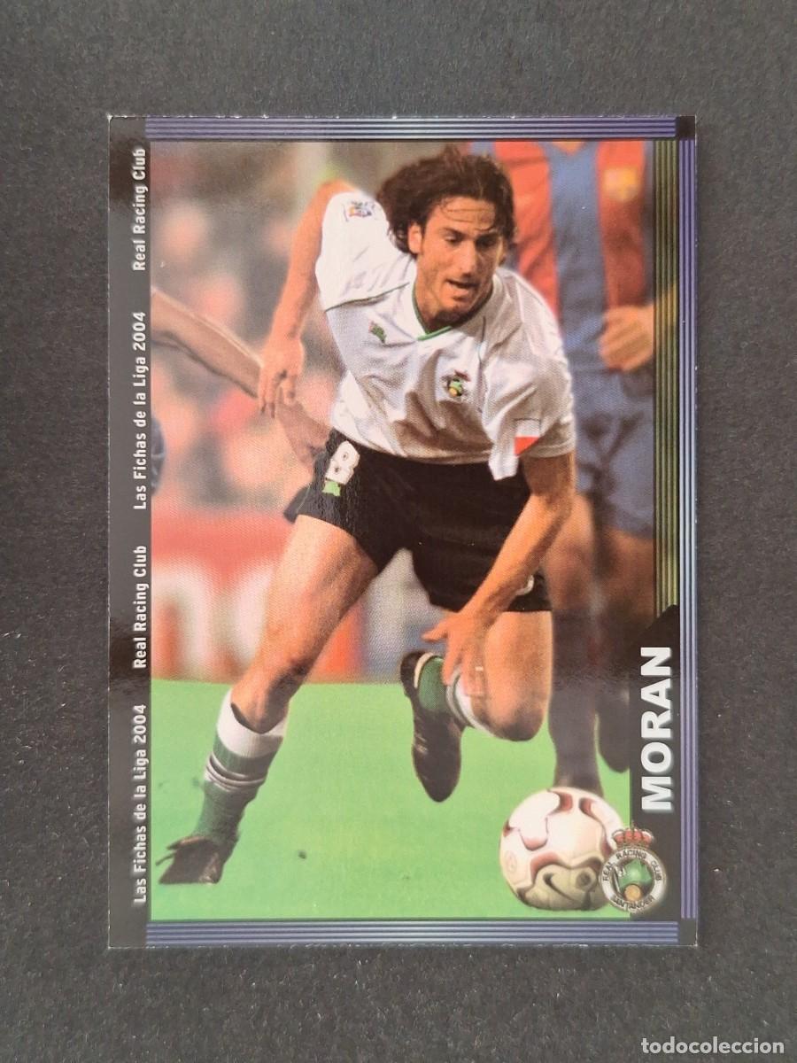 Cromos de f&uacute;tbol: L1 MORAN RACING DE SANTANDER 421 MUNDICROMO LAS FICHAS DE LA LIGA 2004 03 04