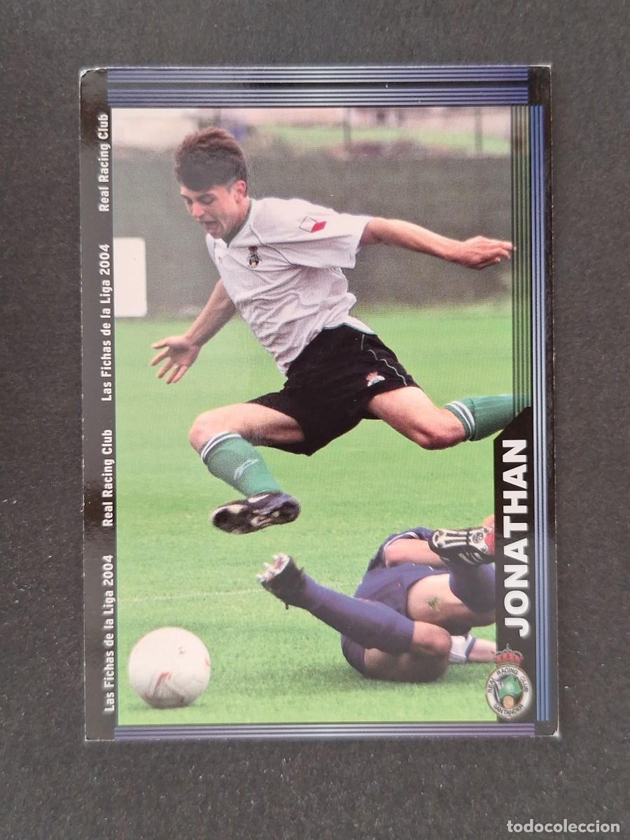 Cromos de f&uacute;tbol: L1 JONATHAN RACING DE SANTANDER 423 MUNDICROMO LAS FICHAS DE LA LIGA 2004 03 04