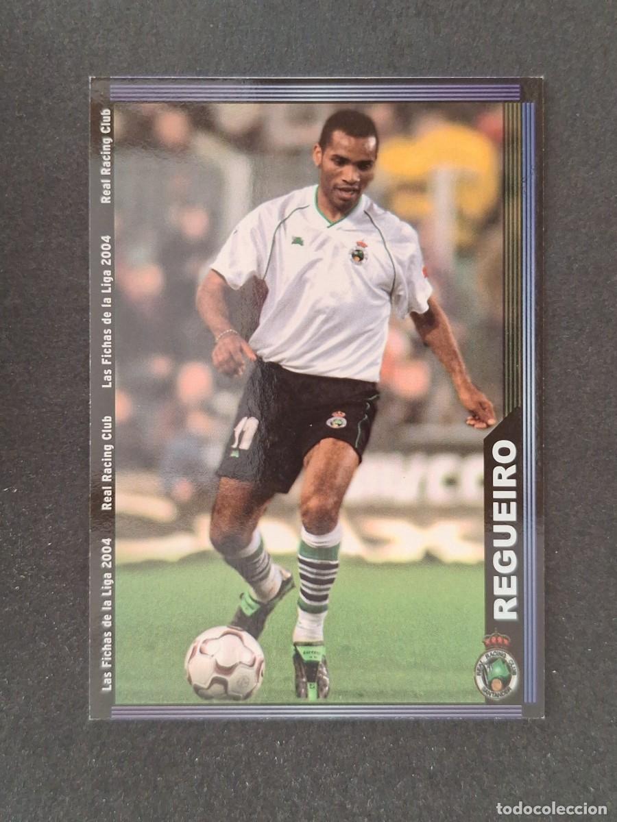 Cromos de f&uacute;tbol: L1 REGUEIRO RACING DE SANTANDER 425 MUNDICROMO LAS FICHAS DE LA LIGA 2004 03 04