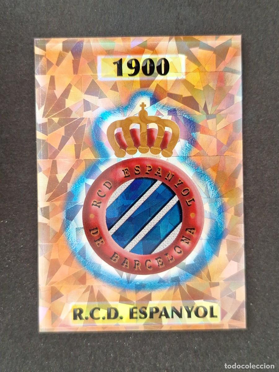 Cromos de f&uacute;tbol: L1 ESCUDO R. C. D. ESPA&Ntilde;OL 433 MUNDICROMO LAS FICHAS DE LA LIGA 2004 03 04