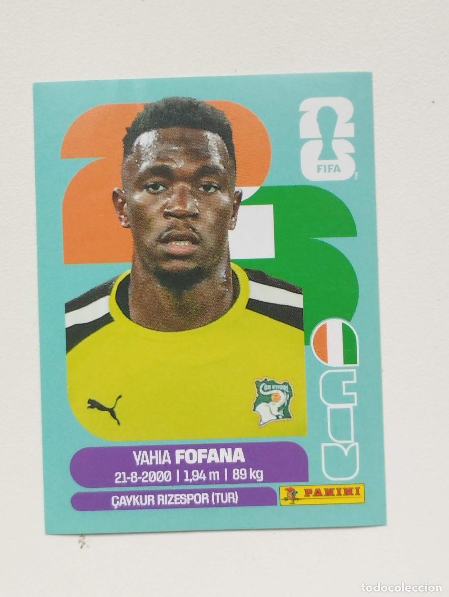 Cromos de f&uacute;tbol: CROMO STICKER WORLD CUP 2026 MUNDIAL 26 PANINI COSTA DE MARFIL CIV2 CIV 2 YAHIA FOFANA