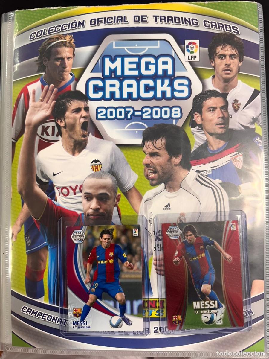 Cromos de f&uacute;tbol: Coleccion completa Megacracks 2007 2008 Messi, Iniesta, Aguero...