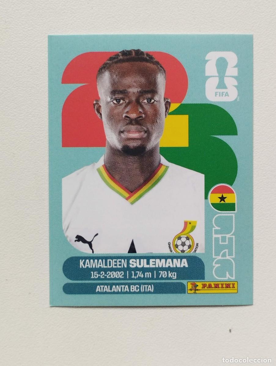 Cromos de f&uacute;tbol: CROMO STICKER WORLD CUP 2026 MUNDIAL 26 PANINI GHANA GHA12 GHA 12 SULEMANA
