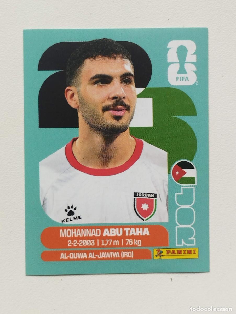 Cromos de f&uacute;tbol: CROMO STICKER WORLD CUP 2026 MUNDIAL 26 PANINI JORDANIA JOR12 JOR 12 MOHANNAD ABU TAHA
