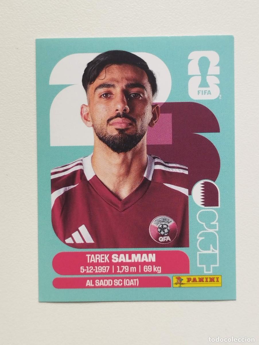 Cromos de f&uacute;tbol: CROMO STICKER WORLD CUP 2026 MUNDIAL 26 PANINI QATAR QAT8 QAT 8 TAREK SALMAN