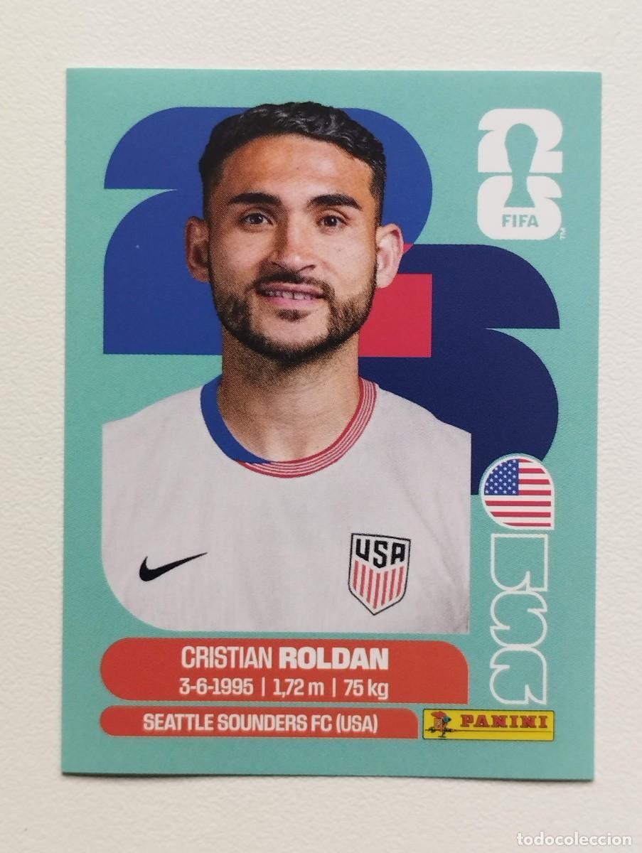 Cromos de f&uacute;tbol: CROMO STICKER WORLD CUP 2026 MUNDIAL 26 PANINI ESTADOS UNIDOS USA11 USA 11 CRISTIAN ROLDAN