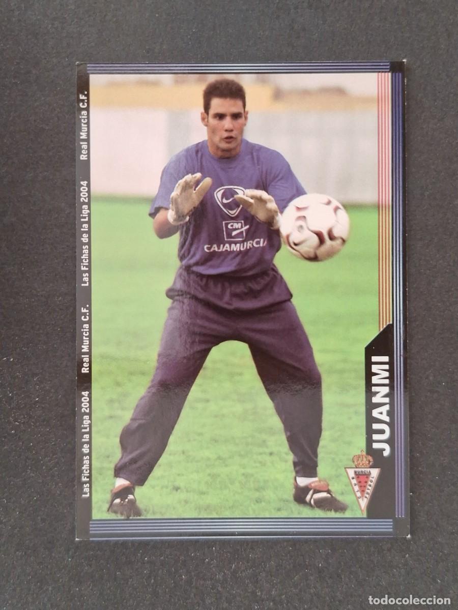 Cromos de f&uacute;tbol: L1 JUANMI REAL MURCIA 463 MUNDICROMO LAS FICHAS DE LA LIGA 2004 03 04