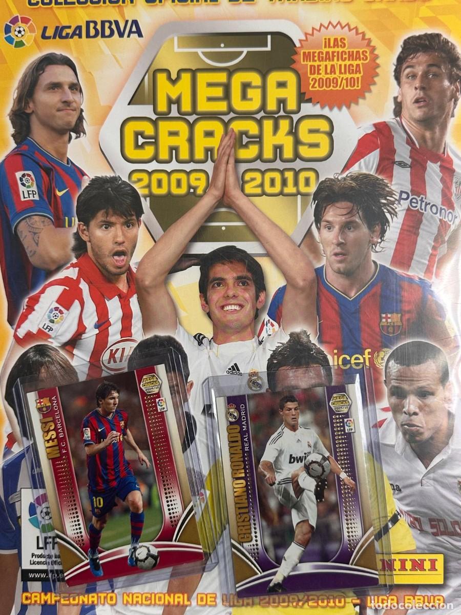 Cromos de f&uacute;tbol: Coleccion completa con todo lo editado Panini Megacracks 2009 2010 Messi, Cristiano Rookie
